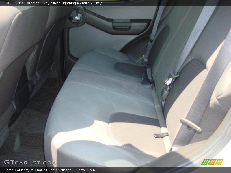 Silver Lightning Metallic / Gray 2010 Nissan Xterra S 4x4