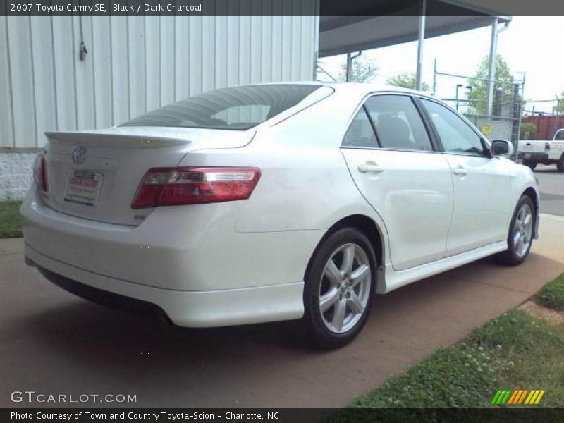 Black / Dark Charcoal 2007 Toyota Camry SE