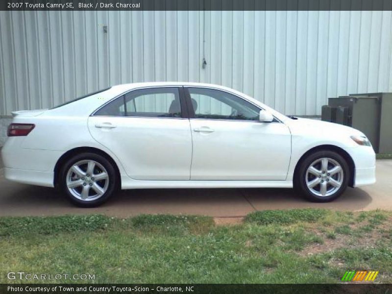 Black / Dark Charcoal 2007 Toyota Camry SE