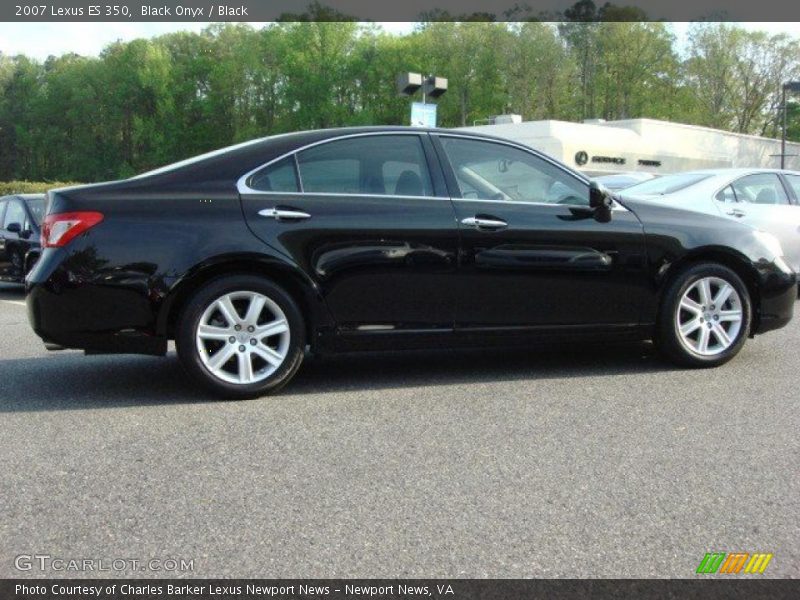 Black Onyx / Black 2007 Lexus ES 350