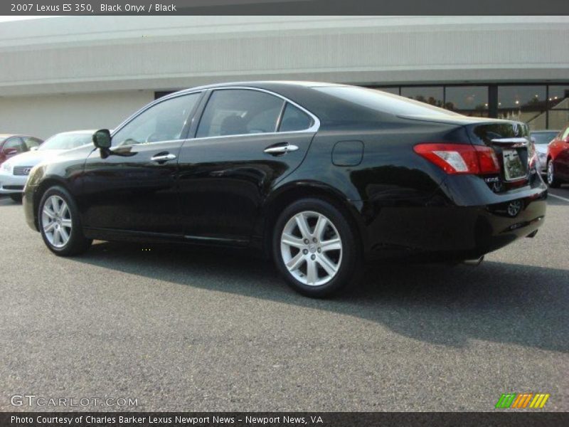 Black Onyx / Black 2007 Lexus ES 350