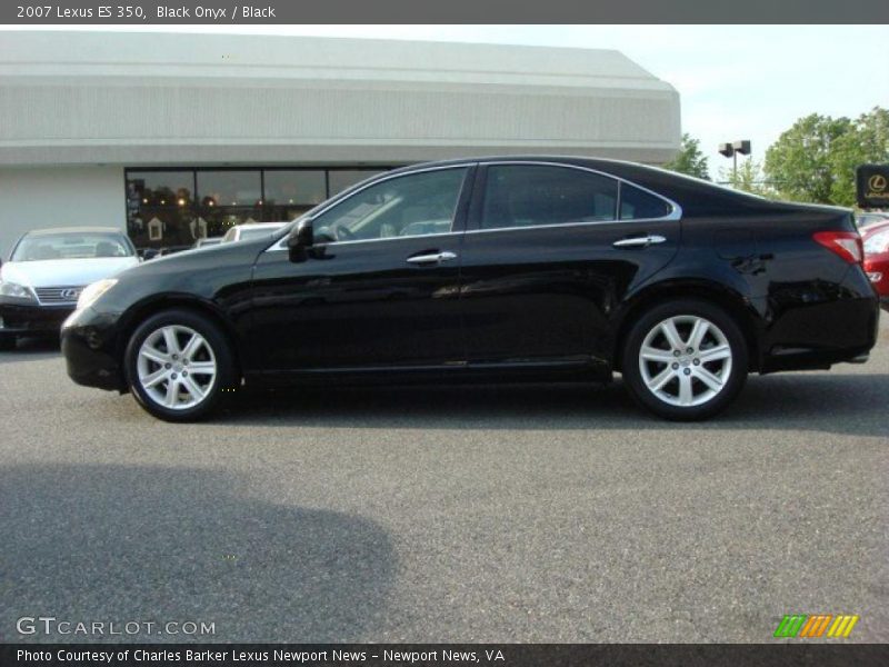 Black Onyx / Black 2007 Lexus ES 350