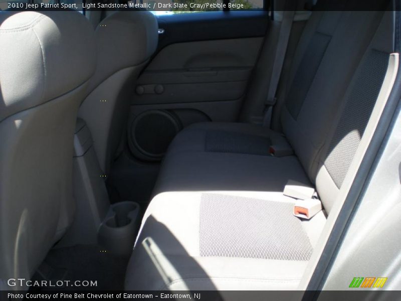 Light Sandstone Metallic / Dark Slate Gray/Pebble Beige 2010 Jeep Patriot Sport
