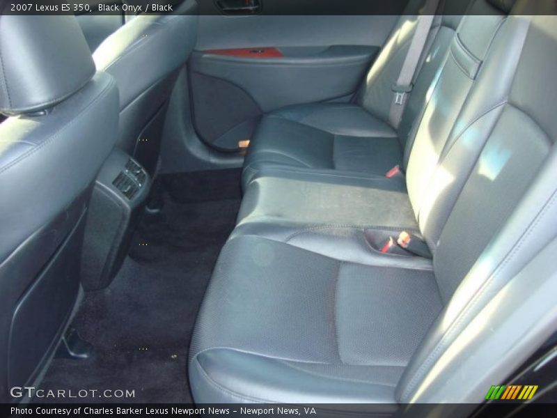 Black Onyx / Black 2007 Lexus ES 350