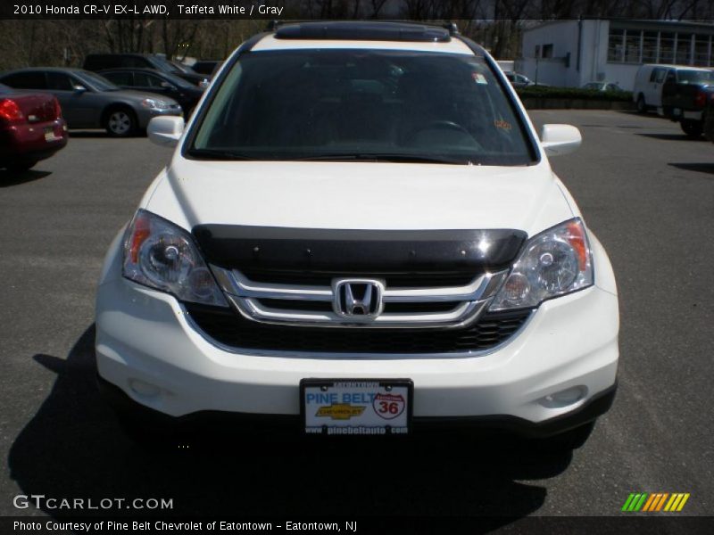 Taffeta White / Gray 2010 Honda CR-V EX-L AWD