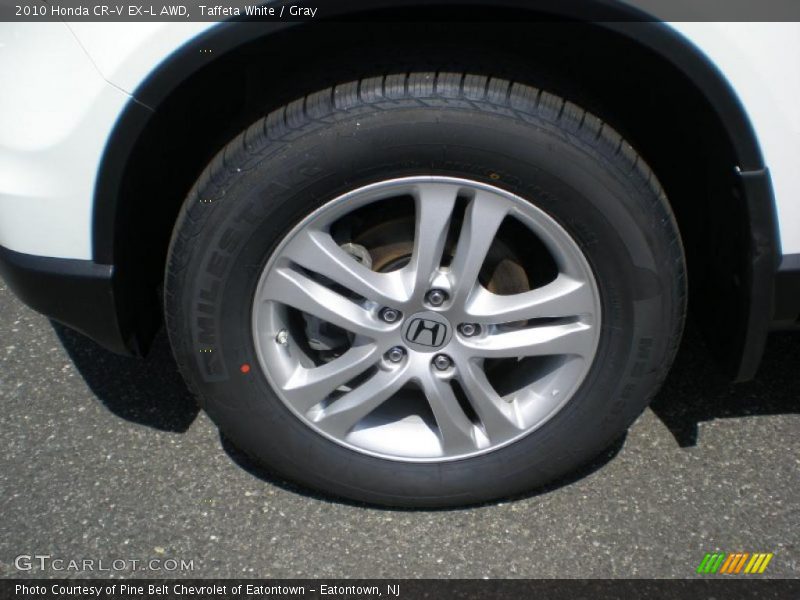 Taffeta White / Gray 2010 Honda CR-V EX-L AWD