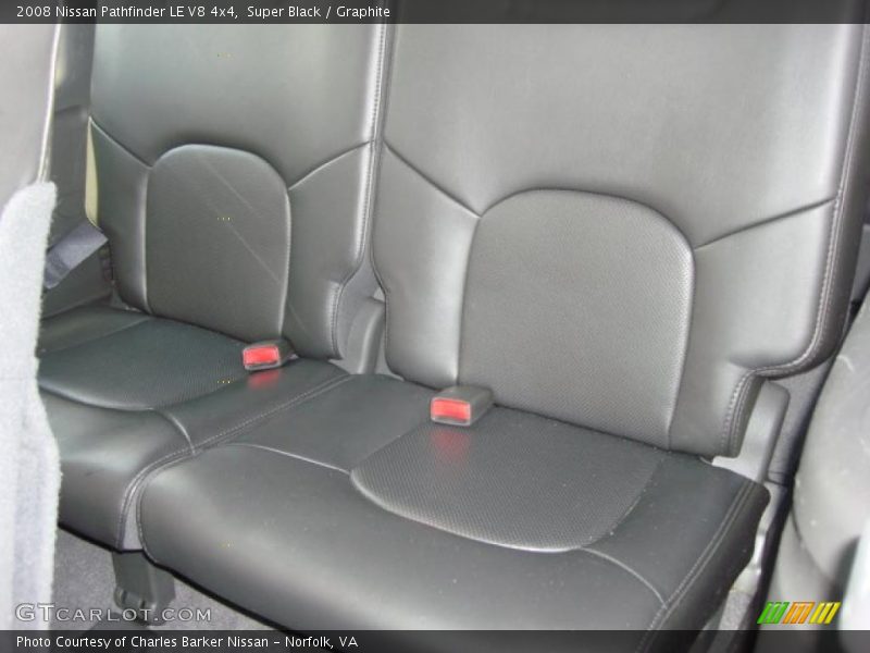 Super Black / Graphite 2008 Nissan Pathfinder LE V8 4x4
