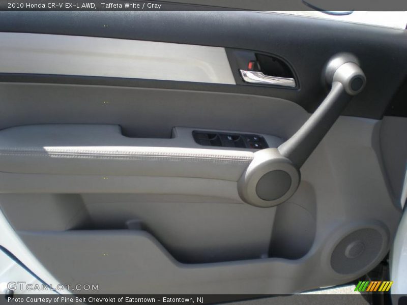 Taffeta White / Gray 2010 Honda CR-V EX-L AWD