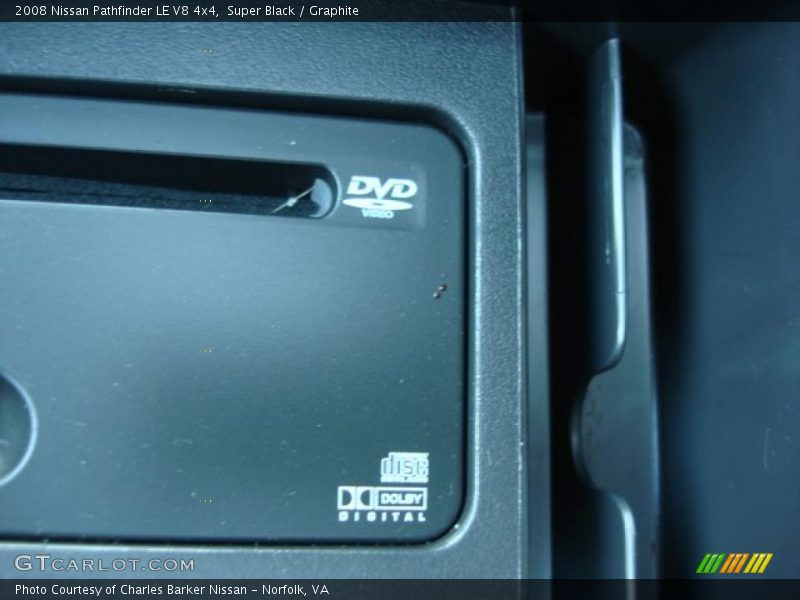 Super Black / Graphite 2008 Nissan Pathfinder LE V8 4x4