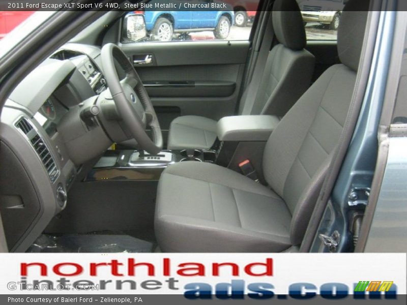 Steel Blue Metallic / Charcoal Black 2011 Ford Escape XLT Sport V6 4WD