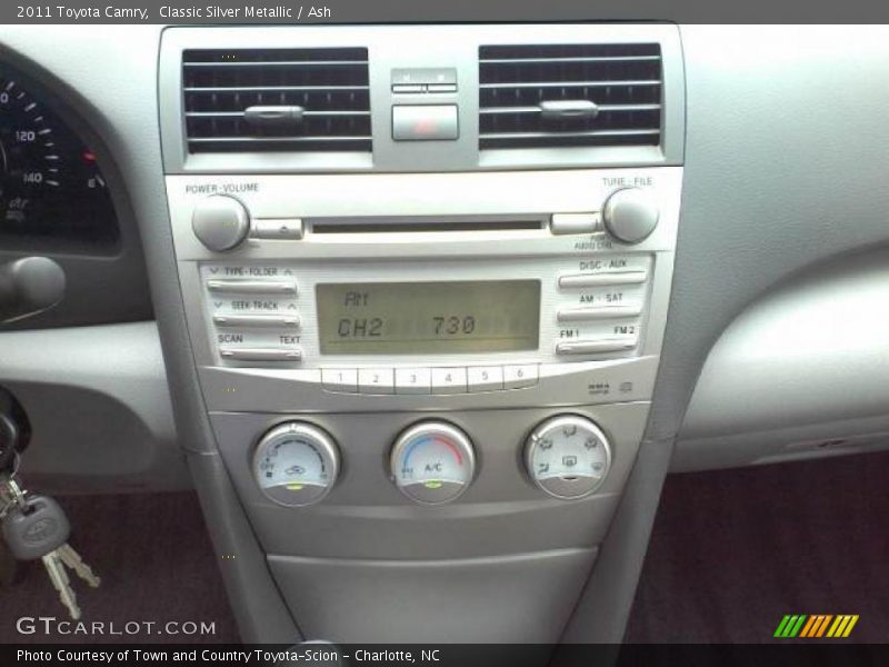 Classic Silver Metallic / Ash 2011 Toyota Camry