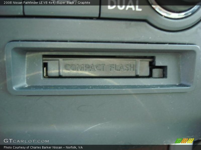 Super Black / Graphite 2008 Nissan Pathfinder LE V8 4x4