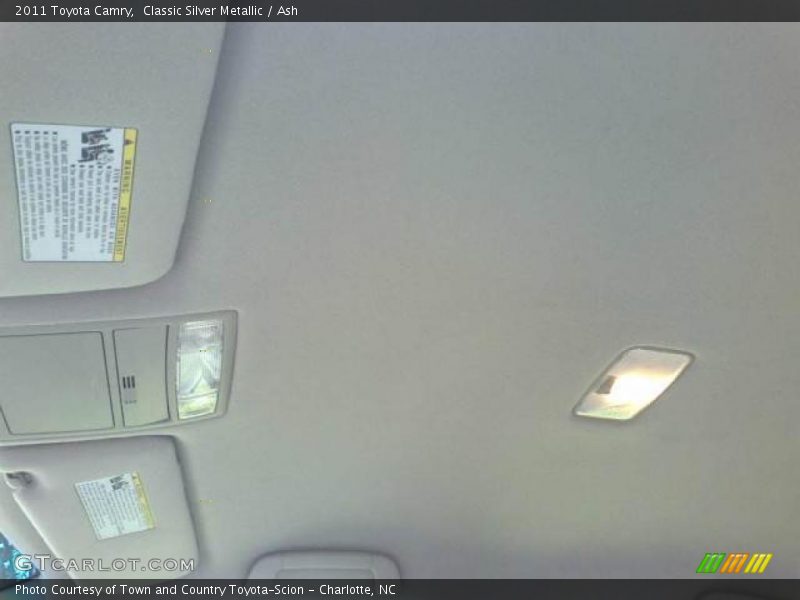 Classic Silver Metallic / Ash 2011 Toyota Camry