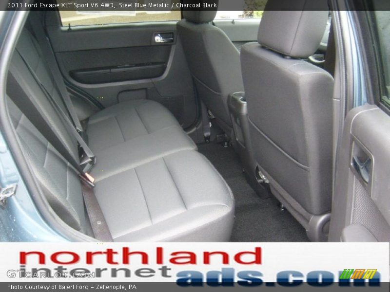 Steel Blue Metallic / Charcoal Black 2011 Ford Escape XLT Sport V6 4WD