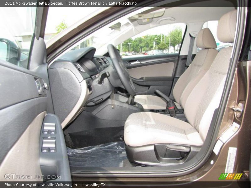  2011 Jetta S Sedan Latte Macchiato Interior