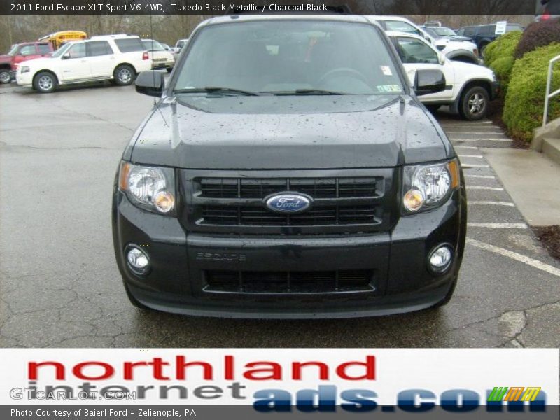 Tuxedo Black Metallic / Charcoal Black 2011 Ford Escape XLT Sport V6 4WD