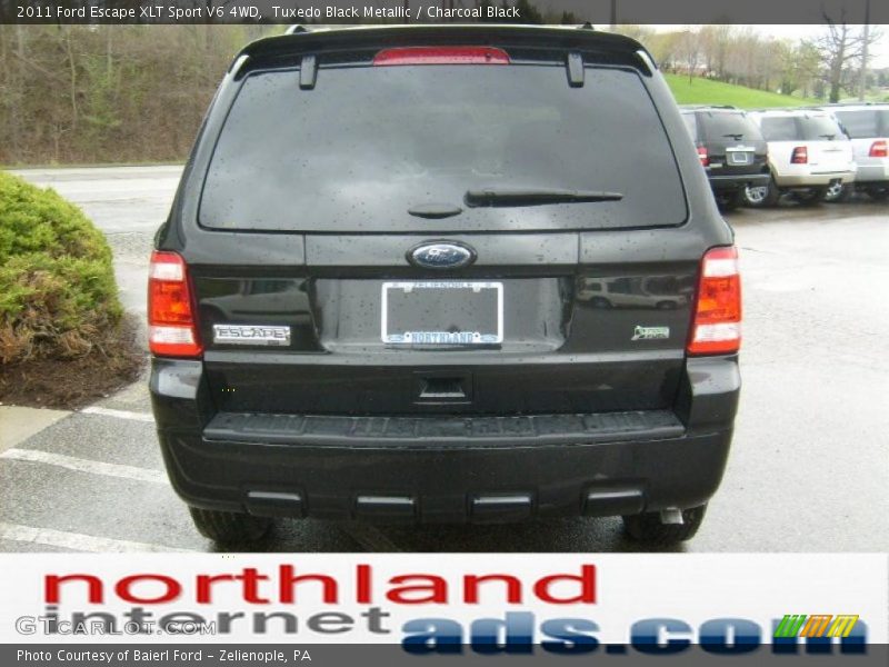 Tuxedo Black Metallic / Charcoal Black 2011 Ford Escape XLT Sport V6 4WD