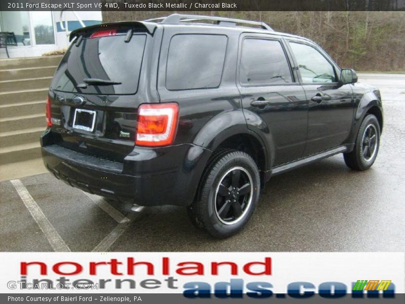 Tuxedo Black Metallic / Charcoal Black 2011 Ford Escape XLT Sport V6 4WD