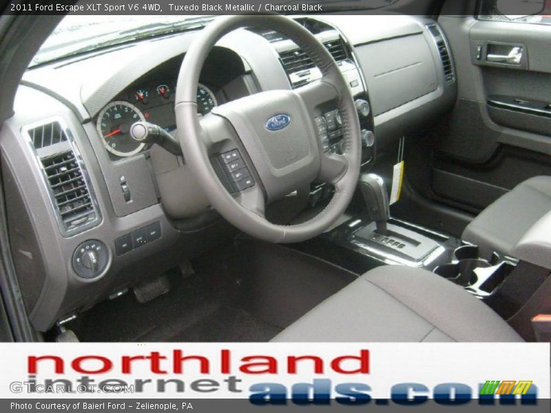Tuxedo Black Metallic / Charcoal Black 2011 Ford Escape XLT Sport V6 4WD