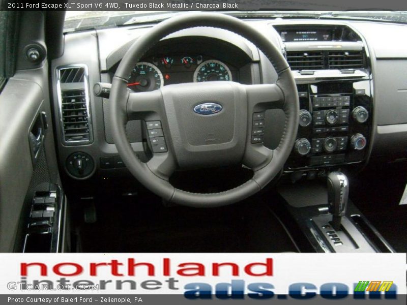 Tuxedo Black Metallic / Charcoal Black 2011 Ford Escape XLT Sport V6 4WD
