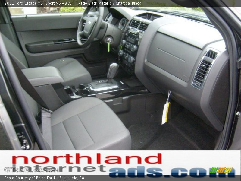 Tuxedo Black Metallic / Charcoal Black 2011 Ford Escape XLT Sport V6 4WD