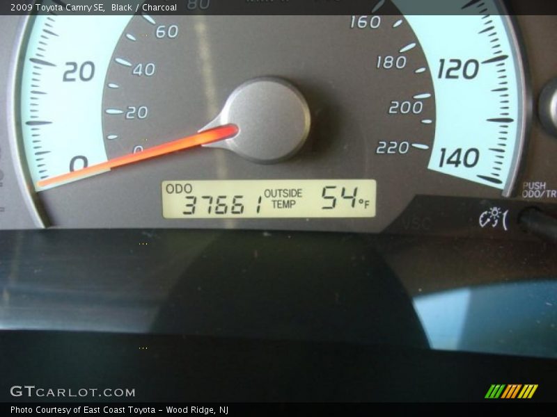 Black / Charcoal 2009 Toyota Camry SE