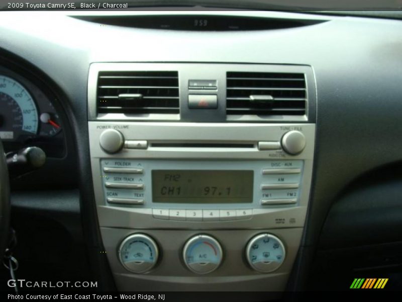 Black / Charcoal 2009 Toyota Camry SE