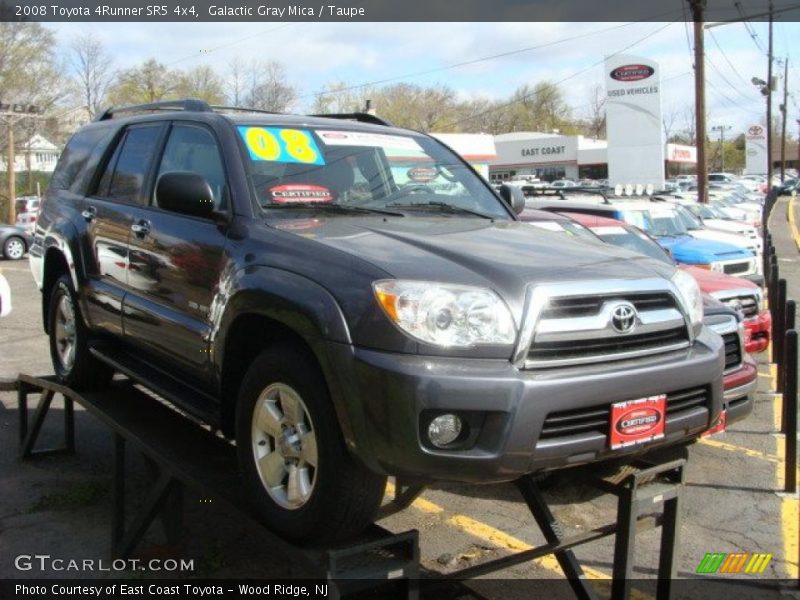 Galactic Gray Mica / Taupe 2008 Toyota 4Runner SR5 4x4