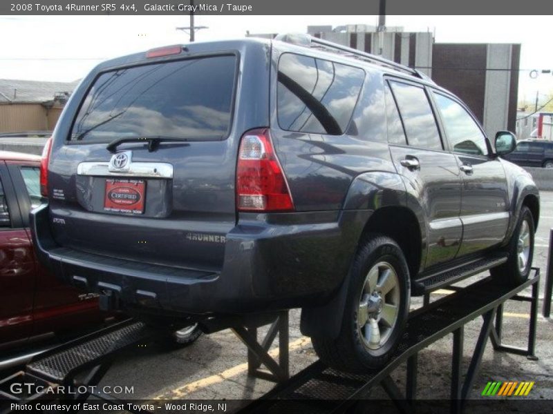 Galactic Gray Mica / Taupe 2008 Toyota 4Runner SR5 4x4