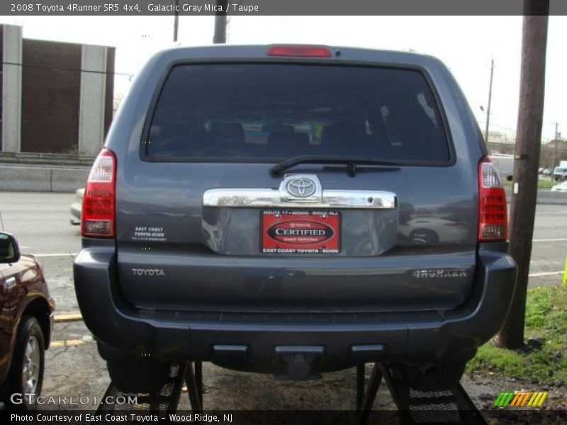 Galactic Gray Mica / Taupe 2008 Toyota 4Runner SR5 4x4