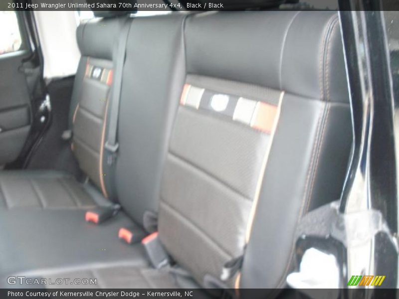  2011 Wrangler Unlimited Sahara 70th Anniversary 4x4 Black Interior
