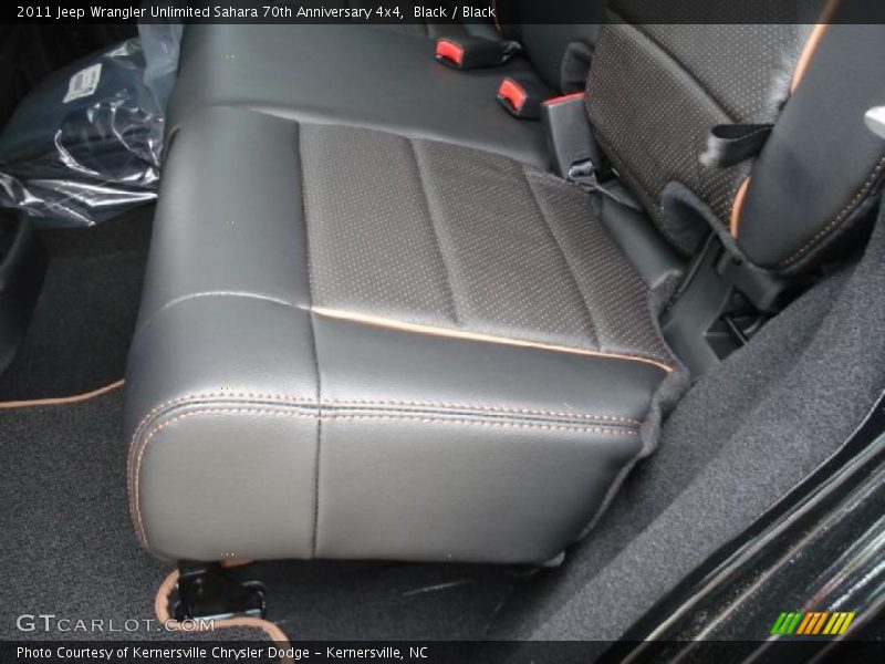 2011 Wrangler Unlimited Sahara 70th Anniversary 4x4 Black Interior