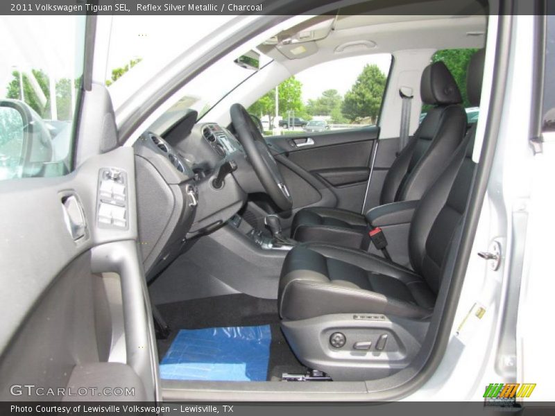 Reflex Silver Metallic / Charcoal 2011 Volkswagen Tiguan SEL