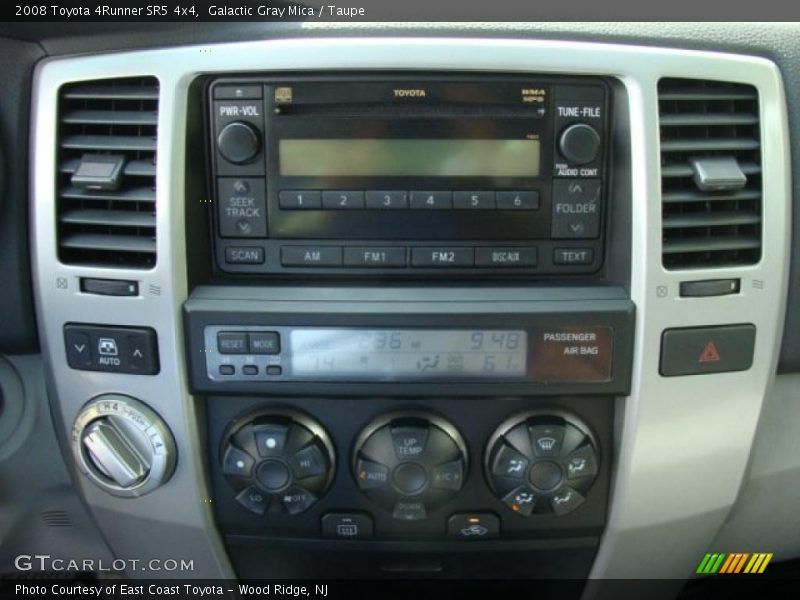 Galactic Gray Mica / Taupe 2008 Toyota 4Runner SR5 4x4