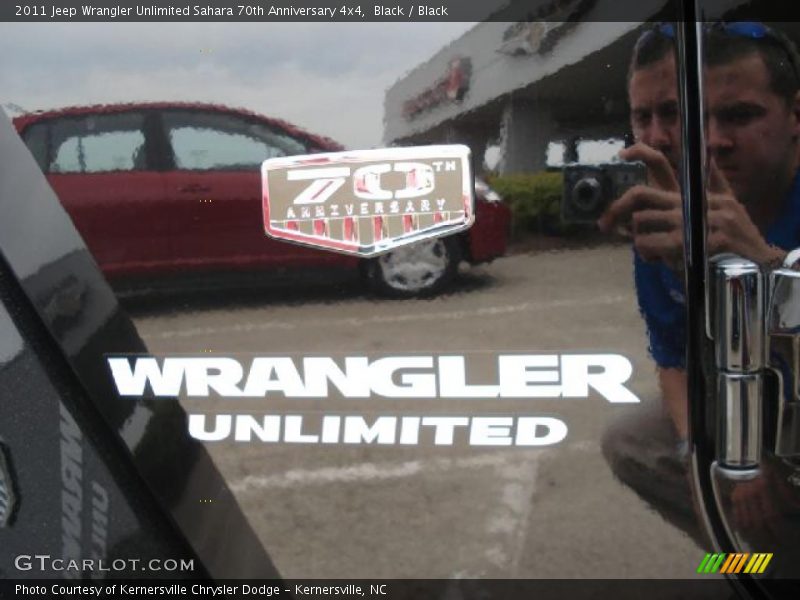  2011 Wrangler Unlimited Sahara 70th Anniversary 4x4 Logo