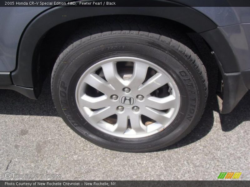 Pewter Pearl / Black 2005 Honda CR-V Special Edition 4WD