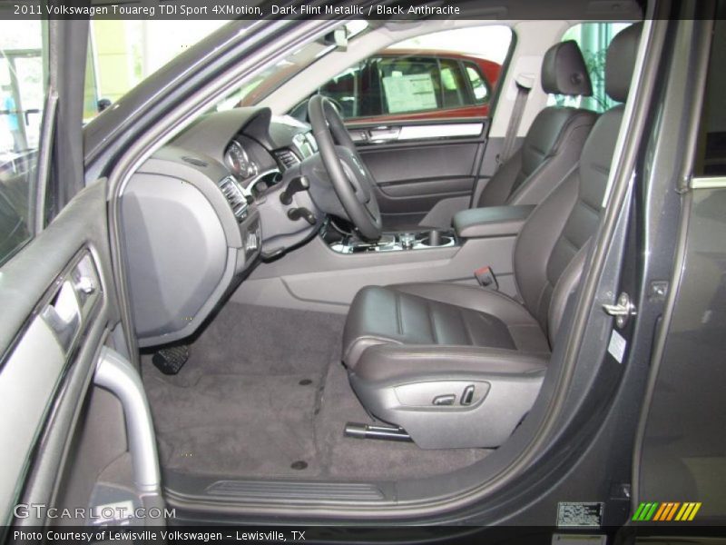  2011 Touareg TDI Sport 4XMotion Black Anthracite Interior