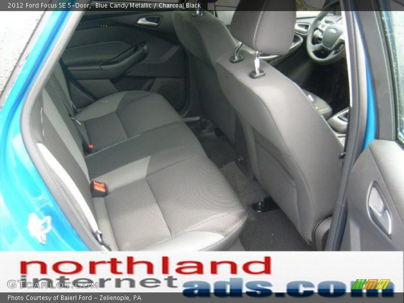 Blue Candy Metallic / Charcoal Black 2012 Ford Focus SE 5-Door