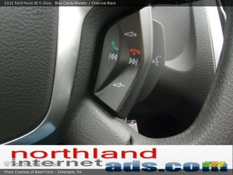 Blue Candy Metallic / Charcoal Black 2012 Ford Focus SE 5-Door