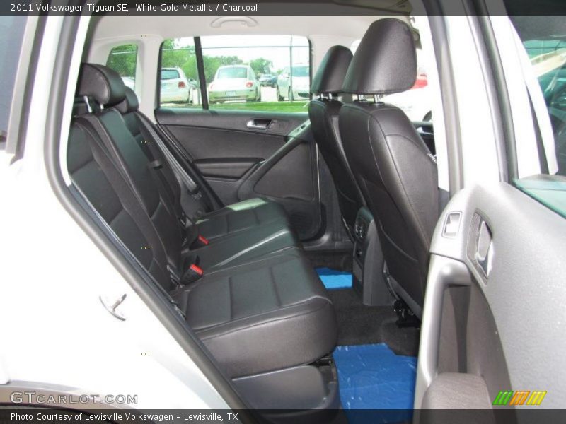 White Gold Metallic / Charcoal 2011 Volkswagen Tiguan SE