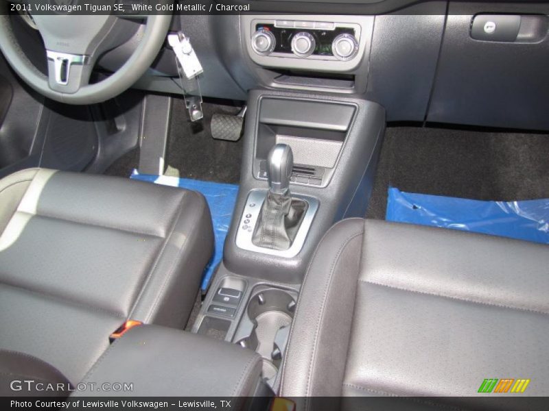 White Gold Metallic / Charcoal 2011 Volkswagen Tiguan SE