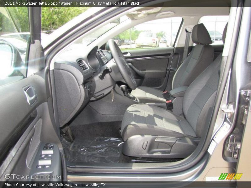  2011 Jetta S SportWagen Titan Black Interior