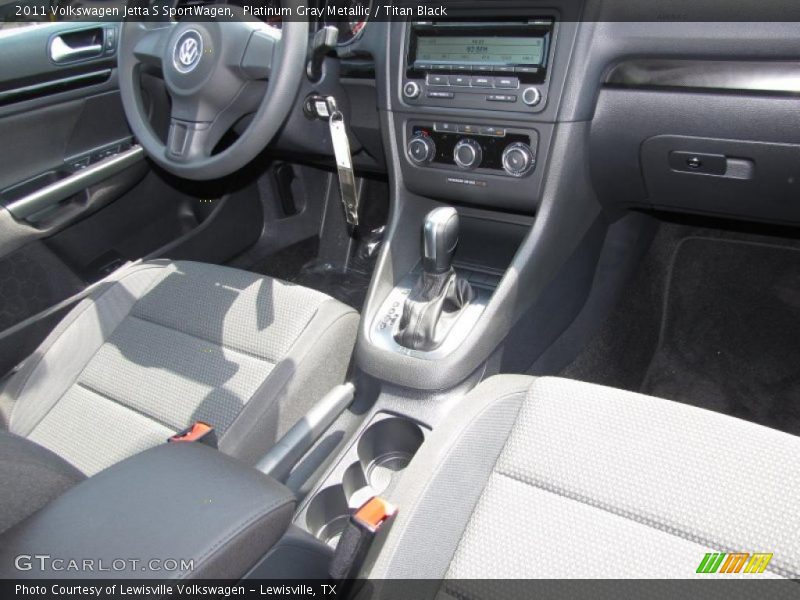  2011 Jetta S SportWagen Titan Black Interior