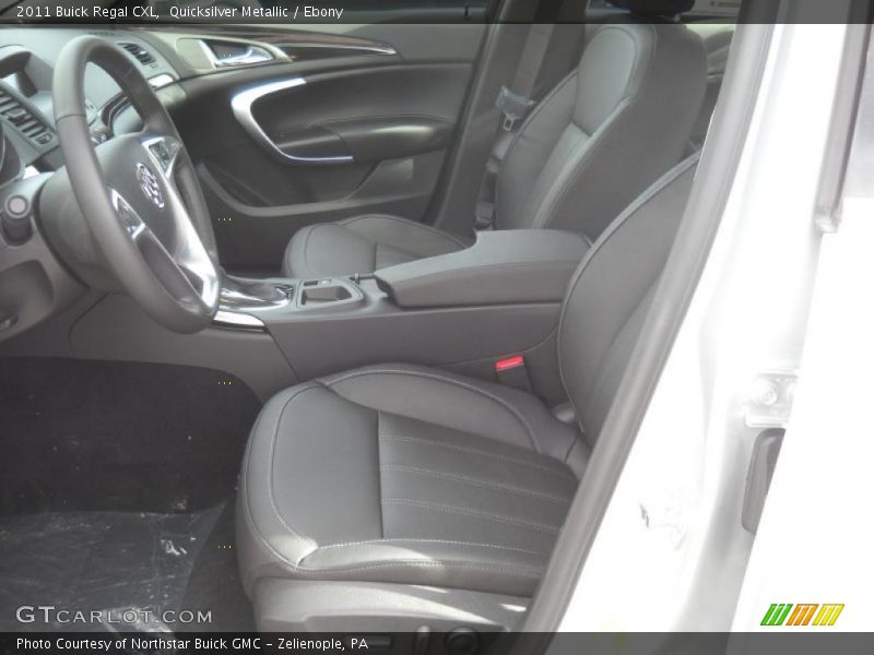 Quicksilver Metallic / Ebony 2011 Buick Regal CXL