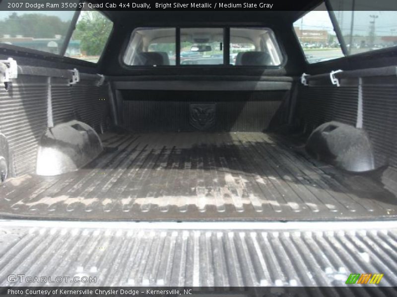 Bright Silver Metallic / Medium Slate Gray 2007 Dodge Ram 3500 ST Quad Cab 4x4 Dually