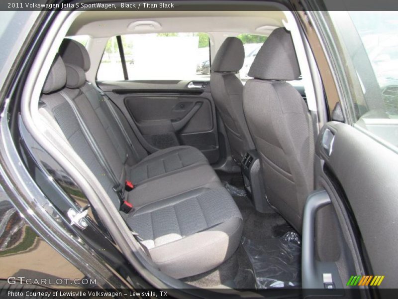  2011 Jetta S SportWagen Titan Black Interior