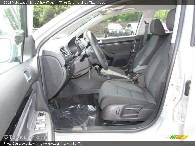  2011 Jetta S SportWagen Titan Black Interior