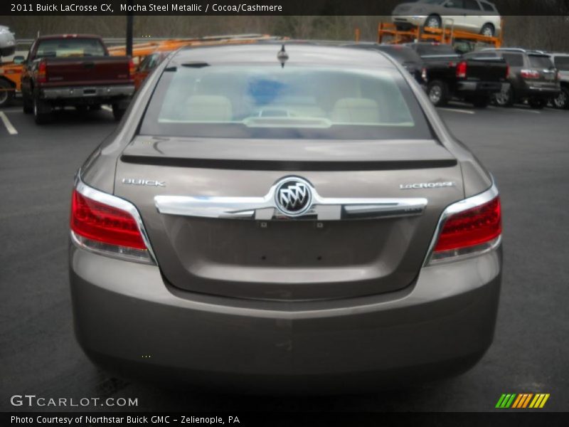 Mocha Steel Metallic / Cocoa/Cashmere 2011 Buick LaCrosse CX