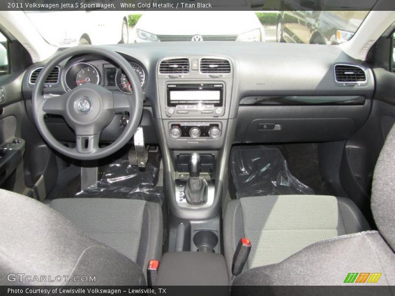 Dashboard of 2011 Jetta S SportWagen