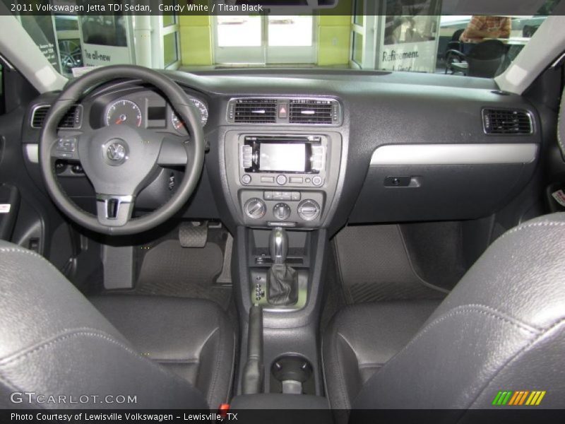 Candy White / Titan Black 2011 Volkswagen Jetta TDI Sedan